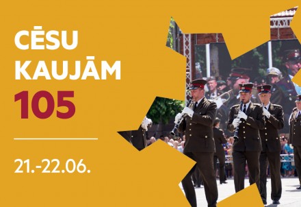 Cēsis aicina svinēt Latvijas Uzvaras dienas 105.gadadienu