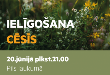 Ielīgošana Pils laukumā, Cēsīs