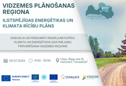 Piedalies diskusijā par ilgtspējīgas enerģētikas un klimata rīcības plānu