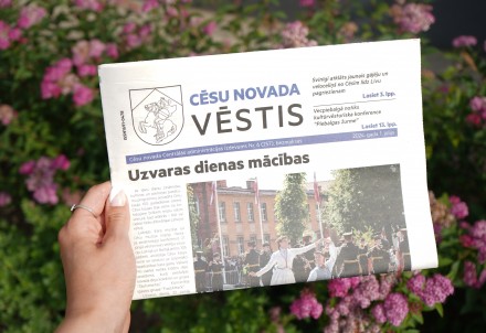 Vai saņēmi informatīvo izdevumu "Cēsu Novada Vēstis"?