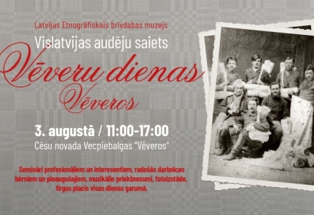 Notiks pirmais Vislatvijas audēju saiets "Vēveru dienas Vēveros"