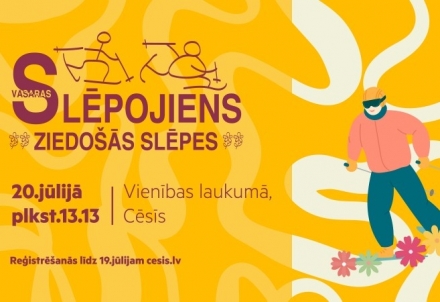 Piesakies slēpojienam "Ziedošās slēpes"!