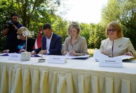 Parakstīts sadarbības līgums par valsts nozīmes vienotās muzeja krātuves būvniecību