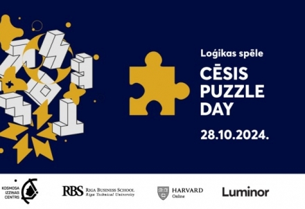 25 vidusskolēnu komandas sacentīsies loģikas spēlē "Cēsis Puzzle Day"
