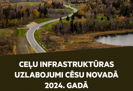 Ceļu infrastruktūras uzlabojumi Cēsu novadā 2024. gadā