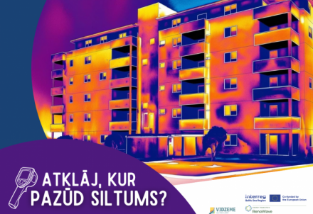 Vidzemes EnergoGids rīkotajā kampaņā "Kur pazūd siltums?" saņemti 128 pieteikumi
