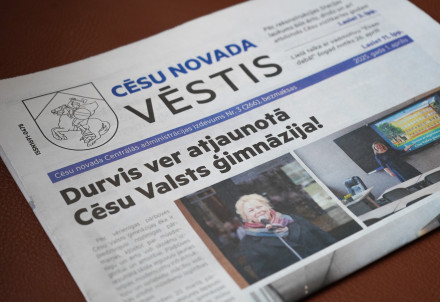 Vai saņēmi informatīvo izdevumu "Cēsu Novada Vēstis"?