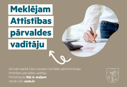Darbs Attīstības pārvaldes vadītājam