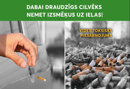 Cigarešu izsmēķi – mikroplastmasas un toksīnu avots