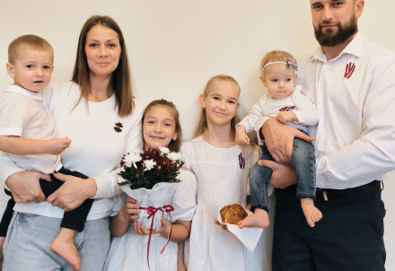 Martinsonu ģimene no Straupes – “Latvijas Goda ģimene 2025"