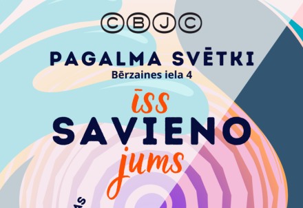 Aicinām uz trešajiem CBJC pagalma svētkiem “īssSAVIENOjums"