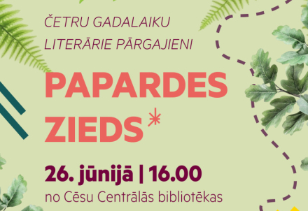 Četru gadalaiku literārie pārgājieni – "Papardes zieds"