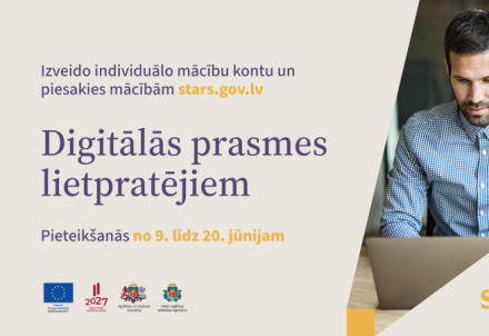 Piesakies digitālo prasmju apguvei