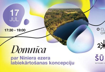 Domnīca par Niniera ezera labiekārtošanas koncepciju