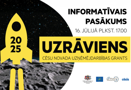 Aicinām uz grantu konkursa "Uzrāviens 2025" informatīvo pasākumu