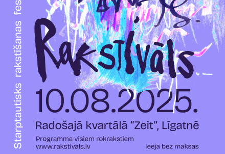 Rakstīšanas svētki – notiks otrais starptautiskais festivāls "Rakstivāls"