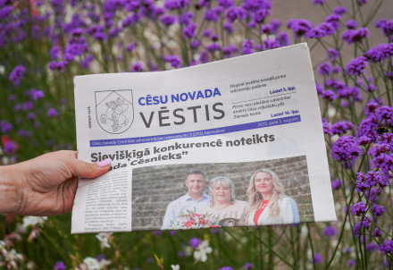 Vai saņēmi informatīvo izdevumu "Cēsu Novada Vēstis"?