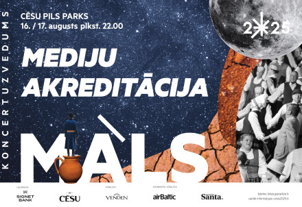 Sākusies koncertuzveduma "MĀLS" mediju akreditācija