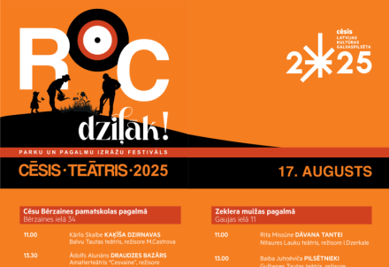 Parku un pagalmu izrāžu festivāla programma