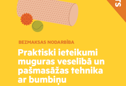 Bezmaksas izglītojošas nodarbības par veselību Līgatnē, Plācī un tiešsaistē