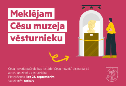 Aicinām darbā vēsturnieku