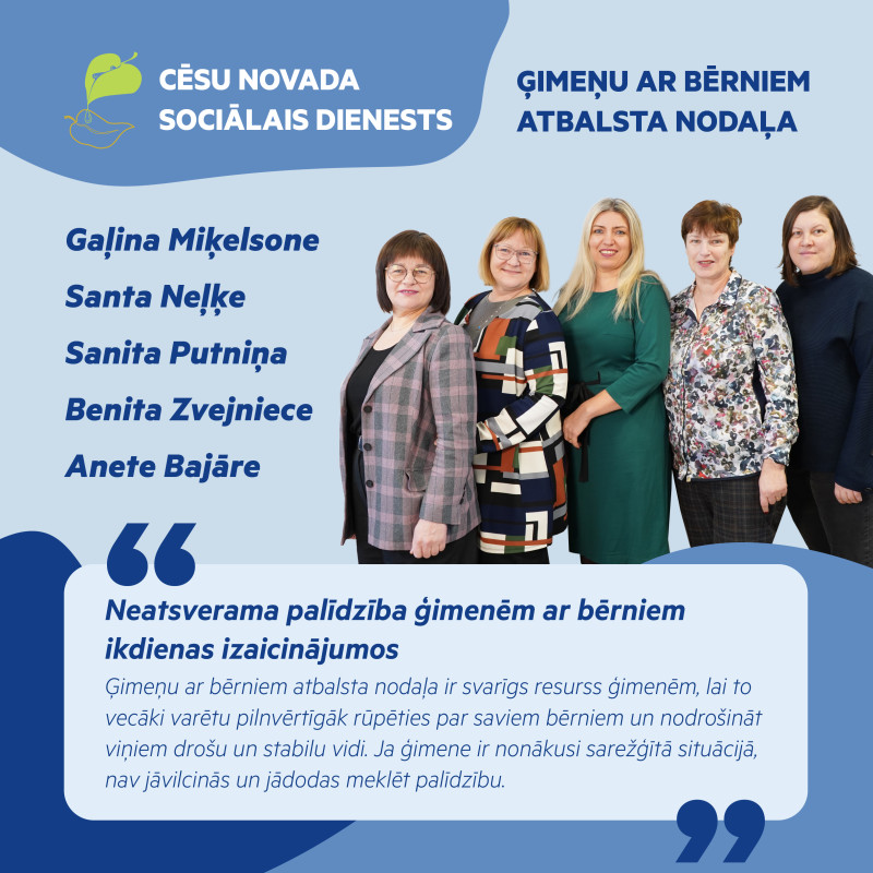 Sociālais atbalsts ģimenēm ikdienas izaicinājumu pārvarēšanai