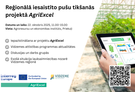 Reģionālā iesaistīto pušu tikšanās projektā Agriexcel