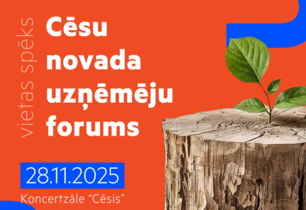 Piesakies Cēsu novada uzņēmēju forumam 2025