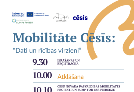 Seminārā maijā prezentēs aktuālos Cēsu mobilitātes datus