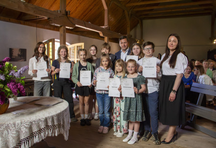 Sveicam Cēsu novada skolēnus ar panākumiem konkursos un olimpiādēs