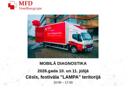 Mobilais diagnostika Cēsīs