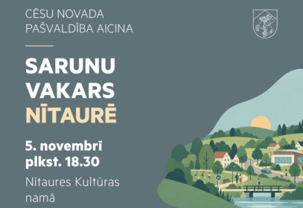 Pašvaldības vadības sarunu vakars ar iedzīvotājiem Nītaurē