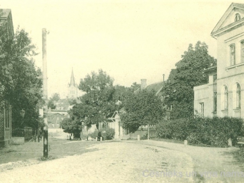 Cēsis, Gaujas iela 20. gs. sākumā